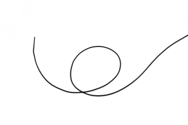 Rundschnur Ø1,5 mm, aus FKM, Shore-A=80° ± 5°