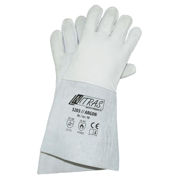 NITRAS ARGON Vollnappa-Handschuhe