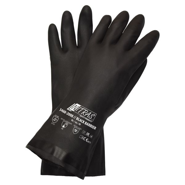 NITRAS BLACK BARRIER Chemikalienschutzhandschuhe