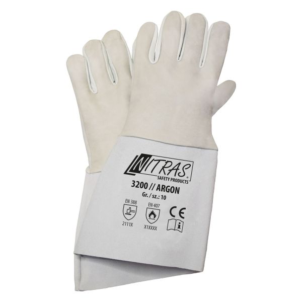 NITRAS ARGON Vollnappa-Handschuhe