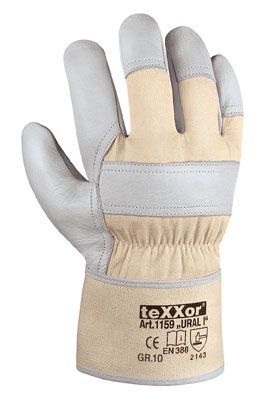 Rindvollleder-Handschuhe URAL I TeXXor Modell 1159