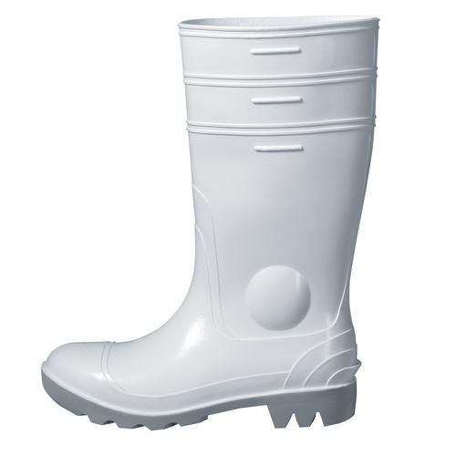 Polymerstiefel, UVEX Modell 9476/6, S5, weiss, PVC-Sohle