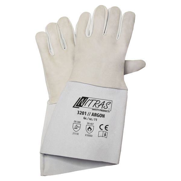 NITRAS ARGON Vollnappa-Handschuhe