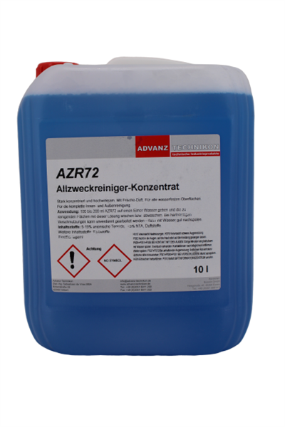 AZR72, Allzweckreiniger, VE Kanister à 10 Liter