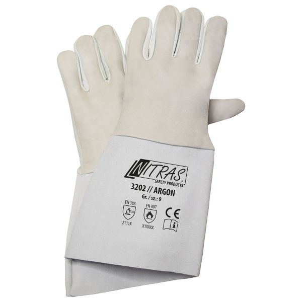 NITRAS ARGON Vollnappa-Handschuhe