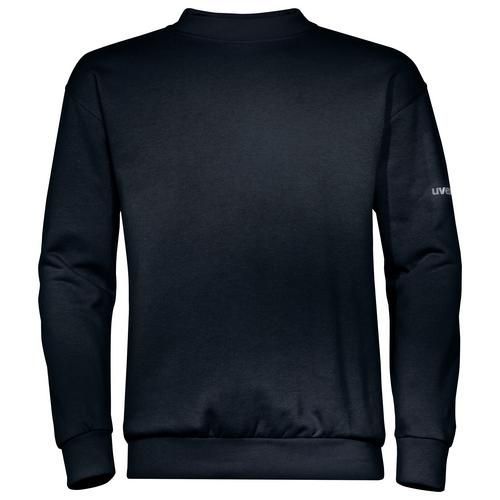 Sweat-Shirt, UVEX Modell 7458, schwarz