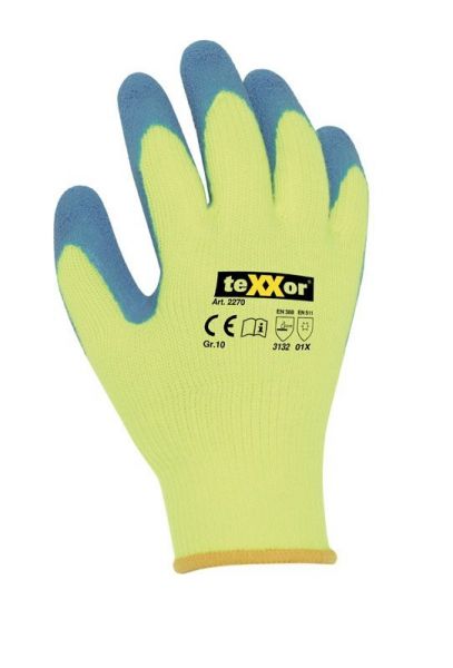 Winterhandschuhe LATEX TeXXor Modell 2270